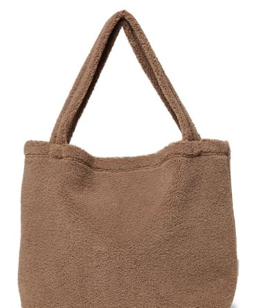 Brown teddy bag